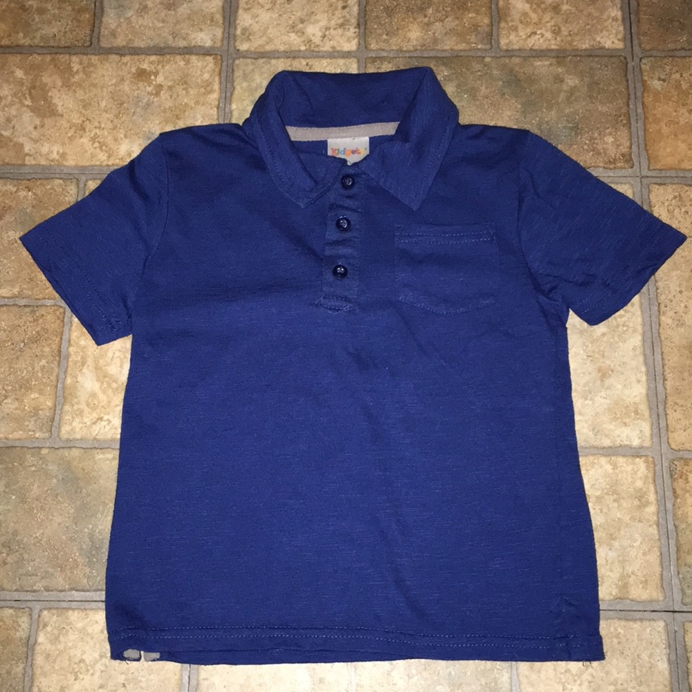 Kidgets dark blue polo